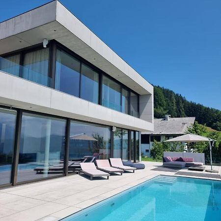 Attersee Luxury Design Villa With Dream Views, Large Pool And Sauna Nussdorf am Attersee Buitenkant foto