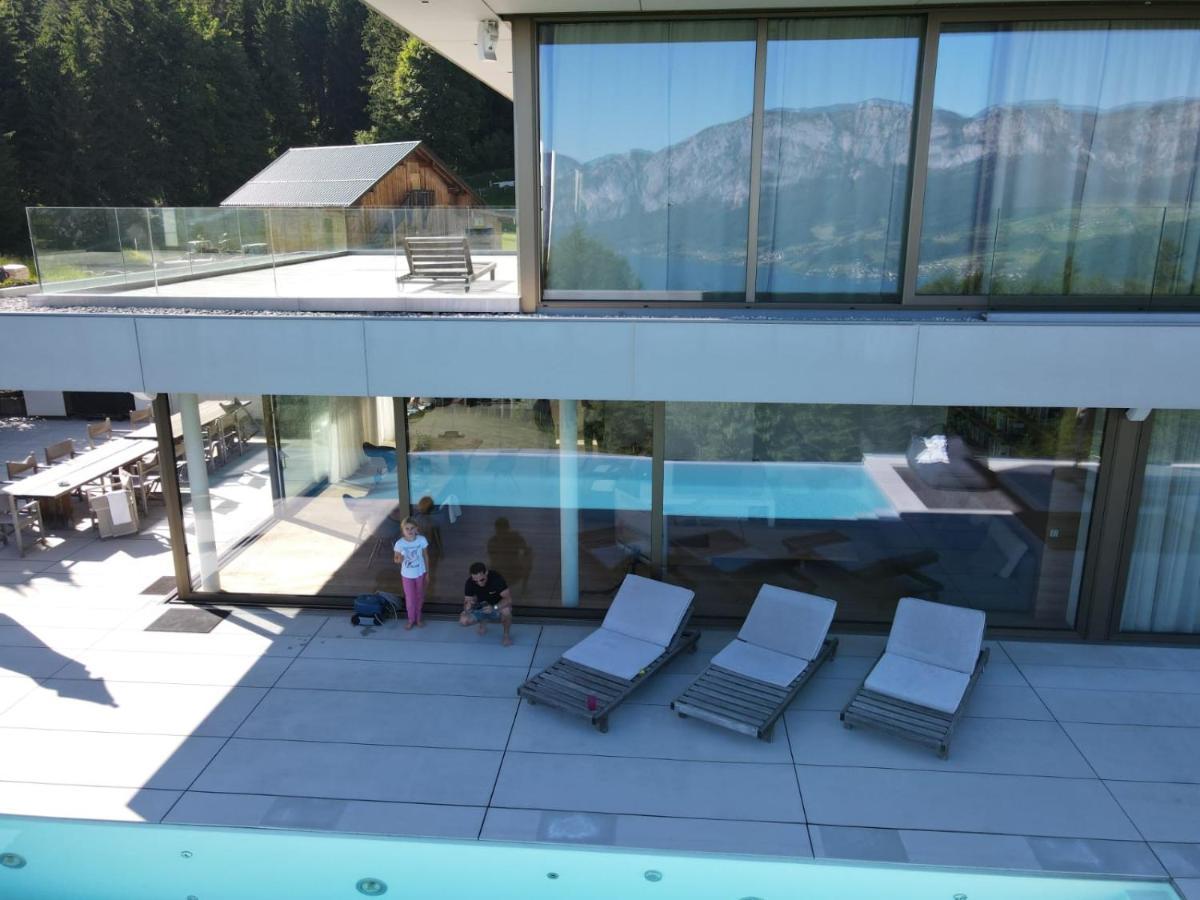 Attersee Luxury Design Villa With Dream Views, Large Pool And Sauna Nussdorf am Attersee Buitenkant foto