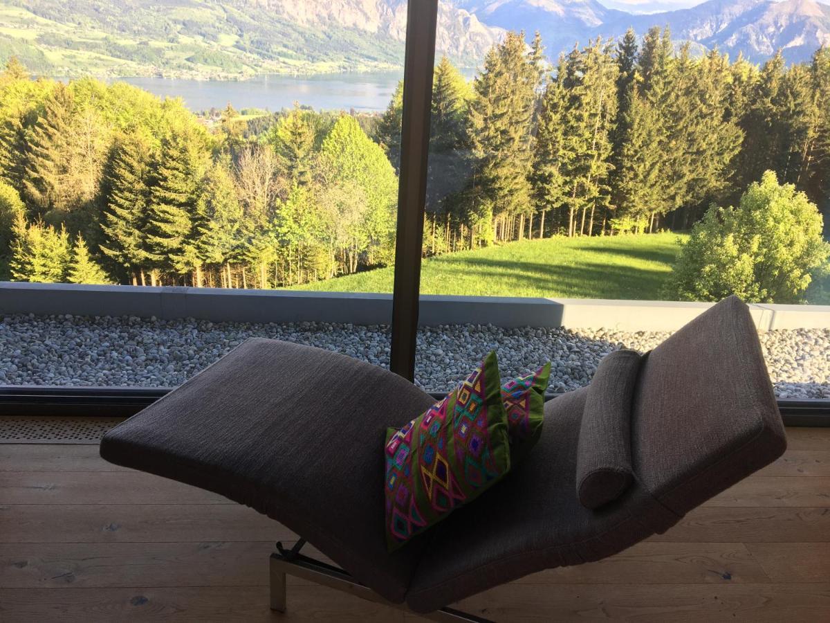 Attersee Luxury Design Villa With Dream Views, Large Pool And Sauna Nussdorf am Attersee Buitenkant foto