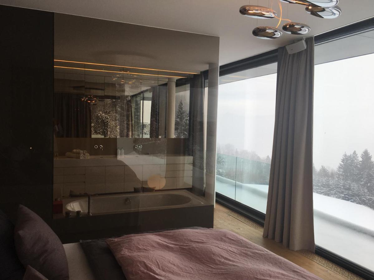 Attersee Luxury Design Villa With Dream Views, Large Pool And Sauna Nussdorf am Attersee Buitenkant foto