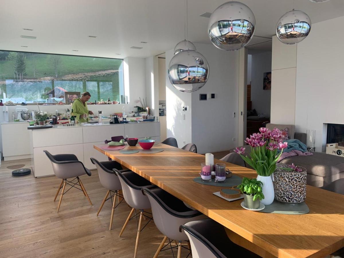 Attersee Luxury Design Villa With Dream Views, Large Pool And Sauna Nussdorf am Attersee Buitenkant foto
